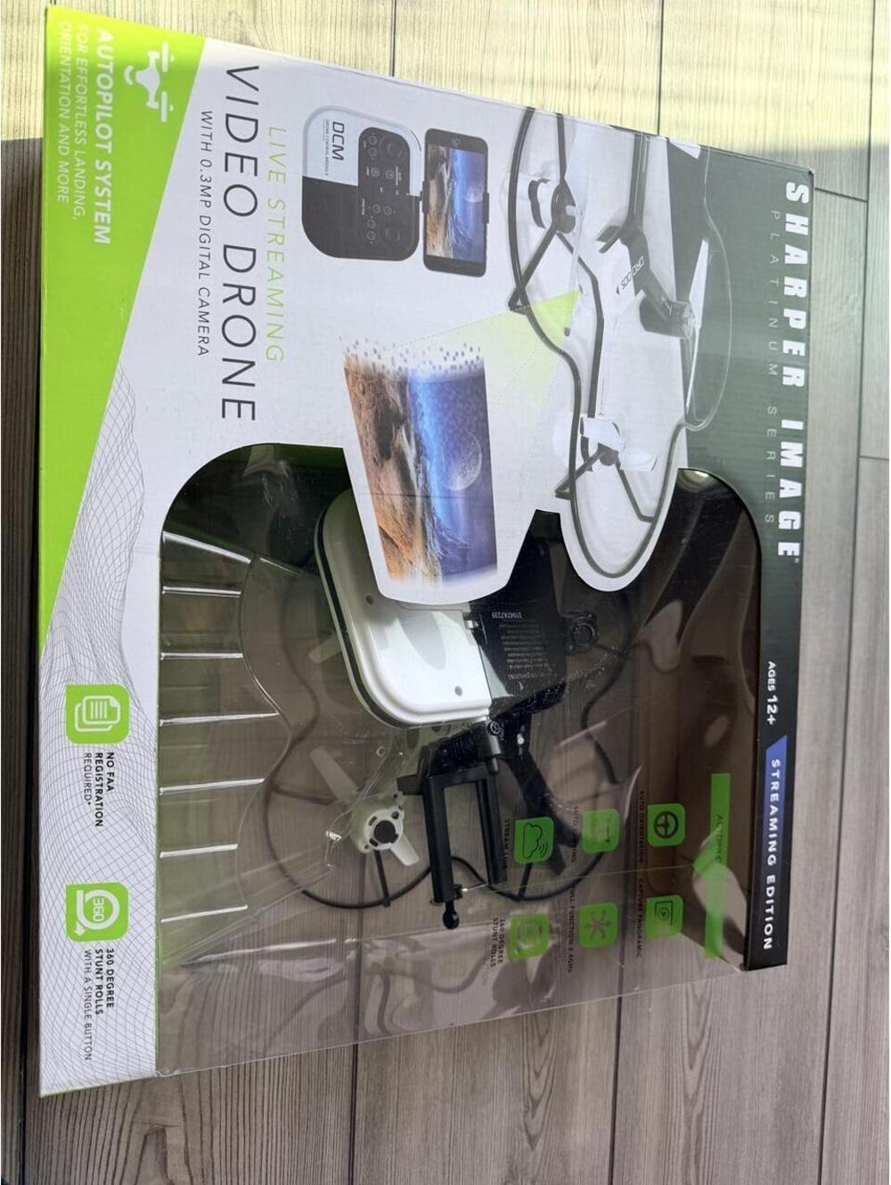 DCM Drone with 0.3MP Digital Camera Sharper Image